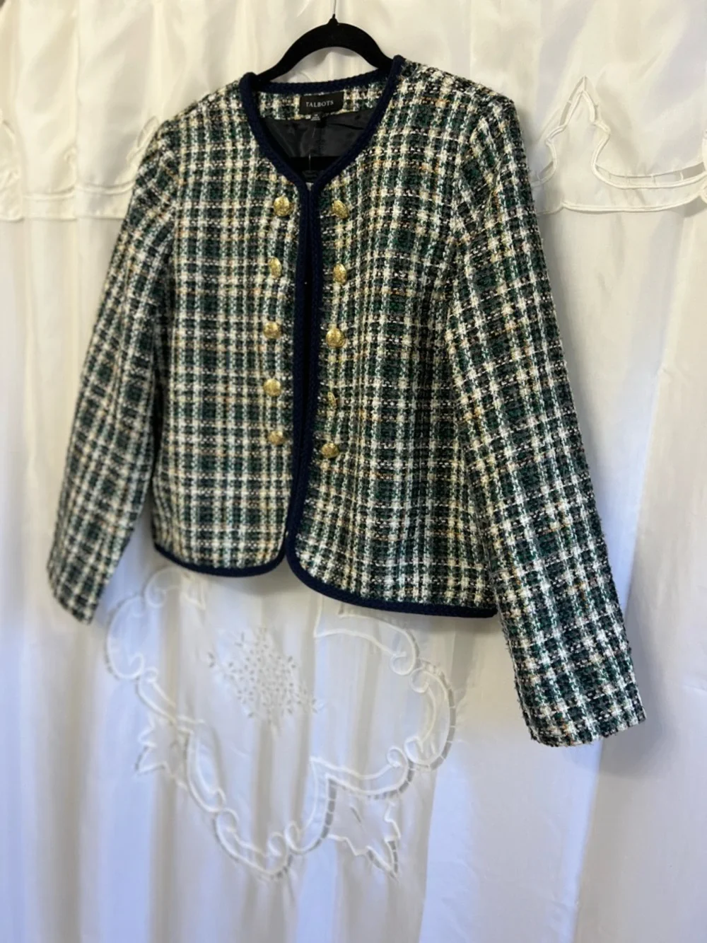 Talbots nwt contrast